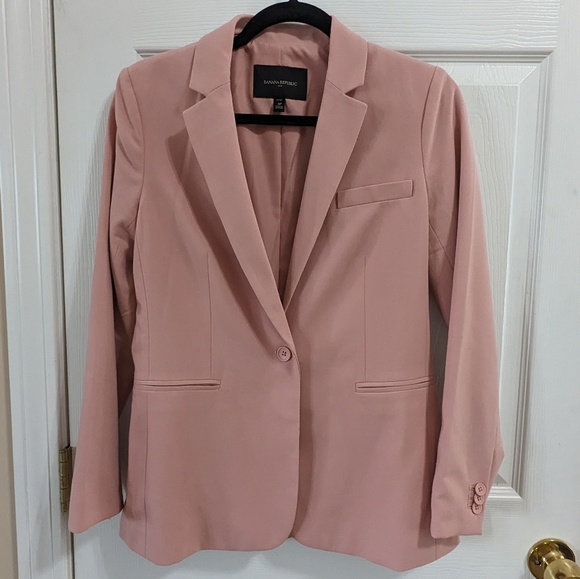 Banana Republic Rose Pink 4P blazer - Picture 8 of 11